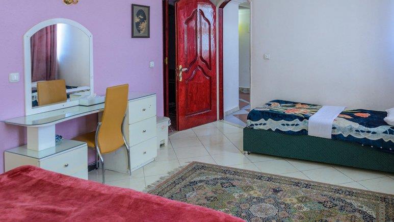 اپارتمان دو خوابه چهار تخته با ظرفیت چهار نفر